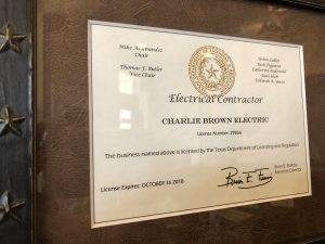 Electrical license
